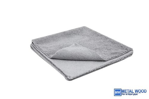 Mikroszálas Törlőkendő 380g/m2 Szegélymentes Szürke 