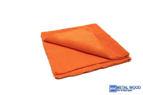 Mikroszálas Törlőkendő Szegélymentes 300g 40x40cm Narancs