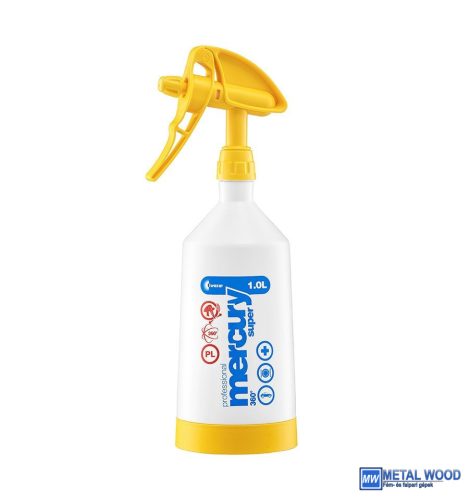Szórófejes permetező Mercury PRO+ Super 1 360 sárga