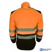 MW-POLÁR narancs láthatósági munkaruha pulóver