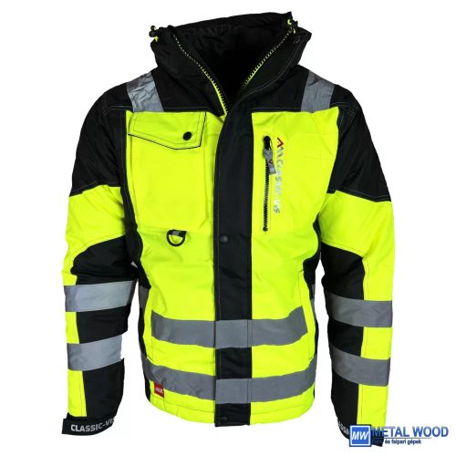 MW-Classic NEON láthatósági bélelt téli kabát