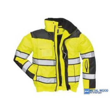 THD-C466 HI-VIS CLASSIC BOMBER DZSEKI FLUO SÁRGA