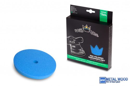 THIN Heavy Cut Pad 150mm (blue, low-profile, hard pad compatible with DA - cutting) polírozó korong 