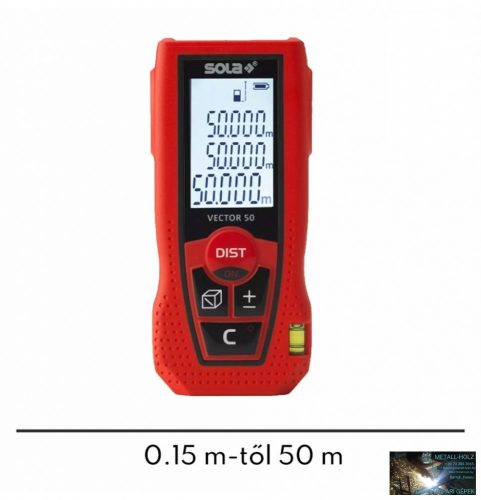WKR-Távolságmérő lézeres VECTOR 50 SOLA