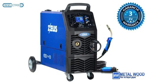 PANELECTRODE ZEUS 300 DOUBLE PULSE INVERTERES HEGESZTŐGÉP + BINZEL ABIMIG MB24KD 4 M HEGESZTŐPISZTOLY