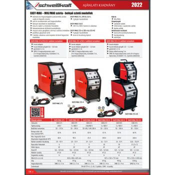 Schweisskraft katalógus 2022