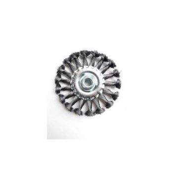 Acél huzalú menetes körkefe 