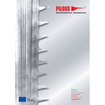 PILOUS - CSEH FÉMIPARI SZALAGFŰRÉSZGÉPEK