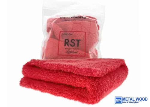 ChemicalWorkz Red Szegélymentes Törlőkendő Premium 500gsm 40x40cm Piros