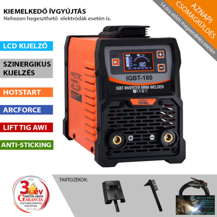 IGBT-180 HEGESZTŐ INVERTER (MMA) - Image 1