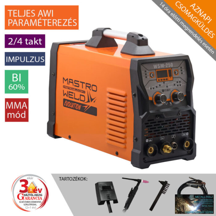 WSM-250 F DC HEGESZTŐ INVERTER (DC-AWI) - Image 1