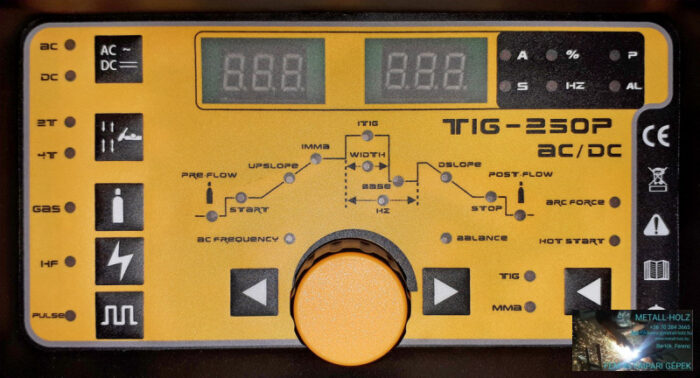 TIG-250 P AC/DC HEGESZTŐ INVERTER - Image 5