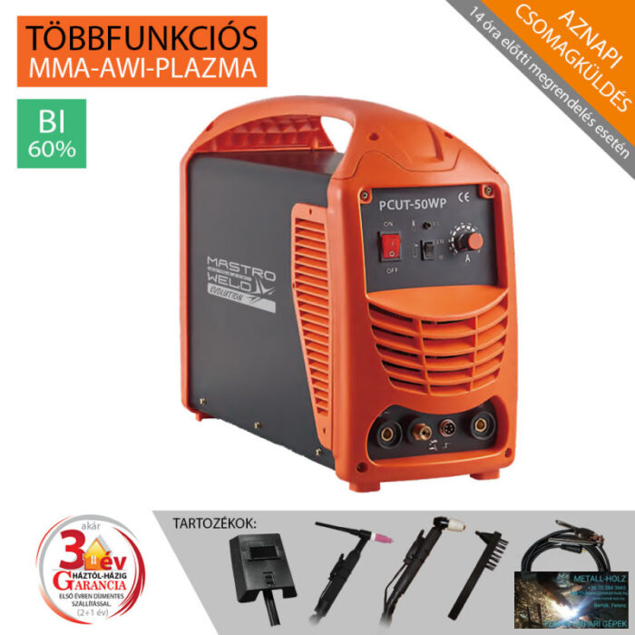 PCUT-50 WP PLAZMA-AWI-MMA INVERTER - Image 1