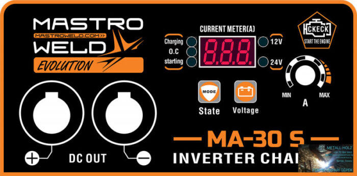 MA-30 S INVERTERES AKKUMULÁTORTÖLTŐ - Image 2