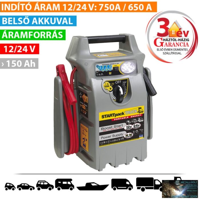 STARTPACK TRUCK AKKUMULÁTOROS INDÍTÓ - Image 1