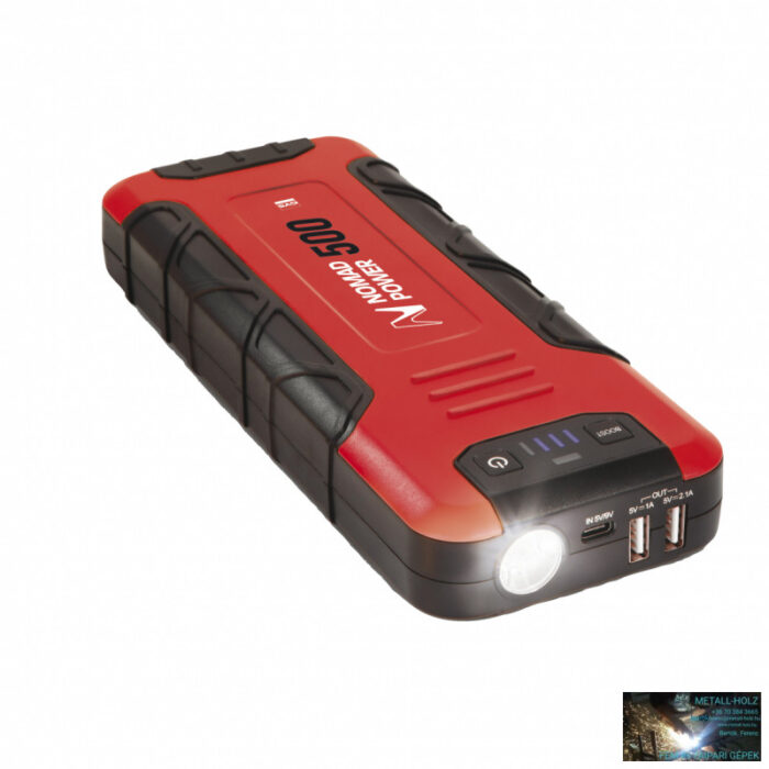 NOMAD POWER 500 LÍTIUMION AKKUMULÁTOROS INDÍTÓ - Image 5