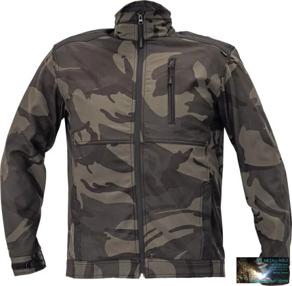 THD-CRAMBE SOFTSHELL DZSEKI TEREPMINTÁS ZÖLD