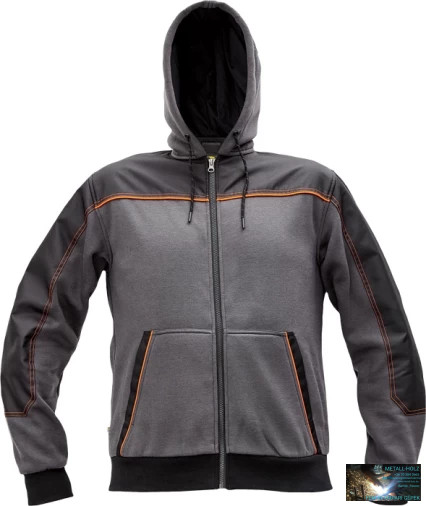 THD-CREMORNE KAPUCNIS KARDIGÁN SZÜRKE