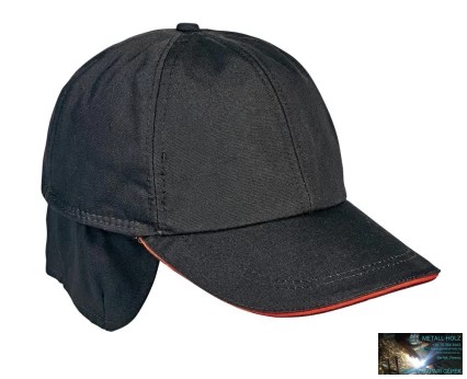 THD-EMERTON TÉLI SAPKA FEKETE - NARANCS