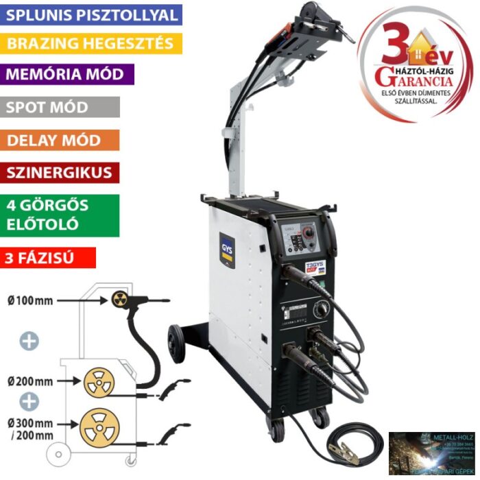 T3 GYS AUTO TARTOZÉOKKAL - Image 1