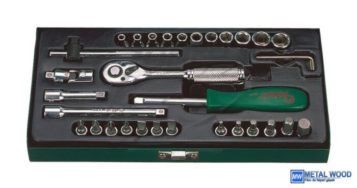 HANS 1/4" dugókulcs és bit készlet 33r. 2633M - Image 1