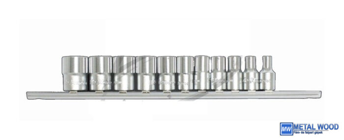 HANS 1/4" dugókulcsfej készlet Metrikus 11r. 4-14mm 2611M - Image 1