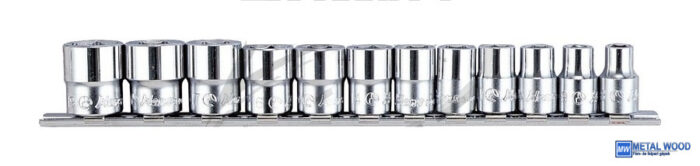 HANS 3/8" dugókulcsfej készlet 12r. 8-19mm 3612M - Image 1