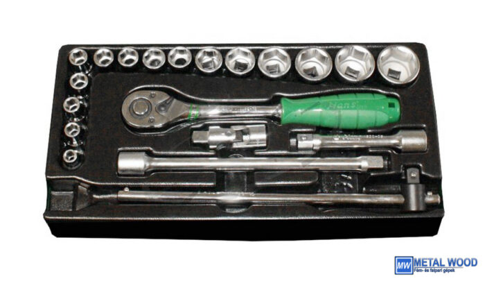 HANS 1/2" dugókulcs készlet 20r. 8-32mm TT-16.1 fiókmodul - Image 1