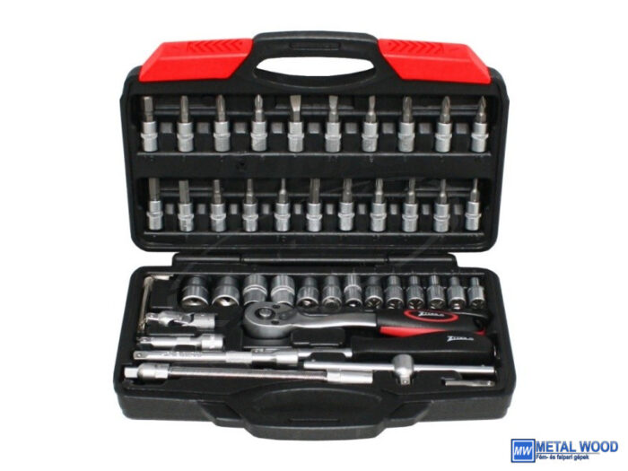 Z-TOOLS 1/4" dugókulcs és bit készlet 46r. - Image 1