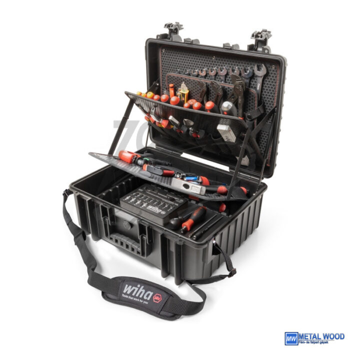WIHA XL klímaszerelő HVAC szerszámkoffer 113r. 30072201/No.45237 - Image 1