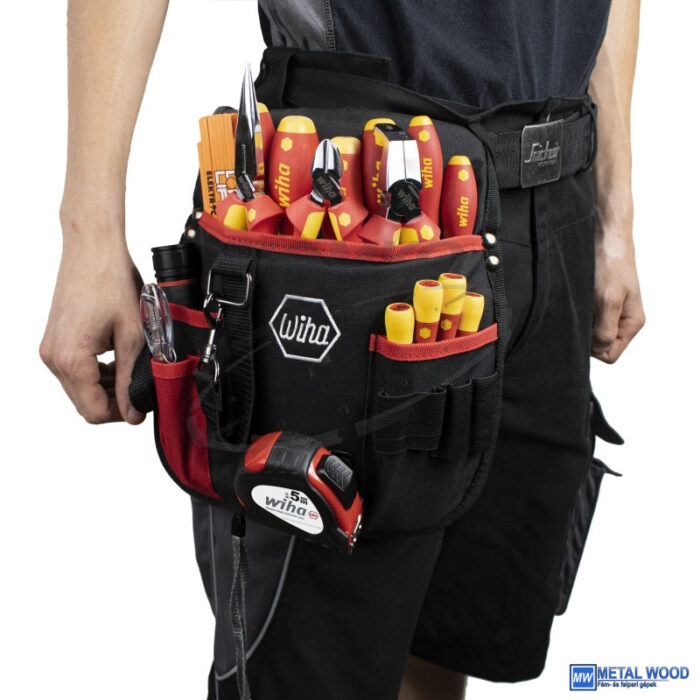 WIHA VDE villanyszerelő szerszámkészlet övtáskában 14r. 9300-50403/No.45419 - Image 3