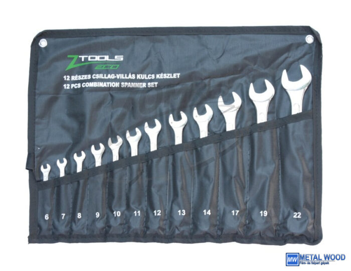 Z-TOOLS csillag-villás kulcskészlet 12r. 6-22mm CrV - Image 1