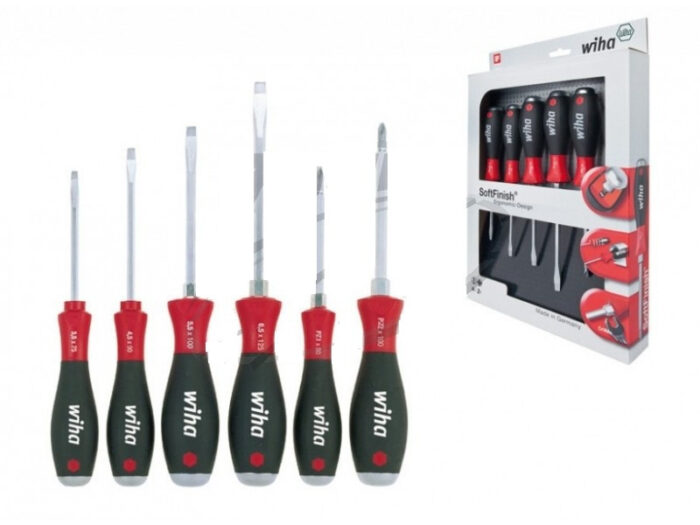 WIHA SoftFinish üthető csavarhúzó készlet 6r. SL+PZ - Image 1