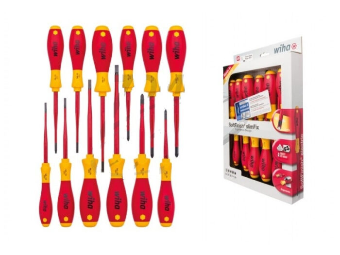 WIHA SoftFinish electric silmFix VDE csavarhúzó klt. 12r. SL+PH+PZ+(SL/PZ)+TX - Image 1