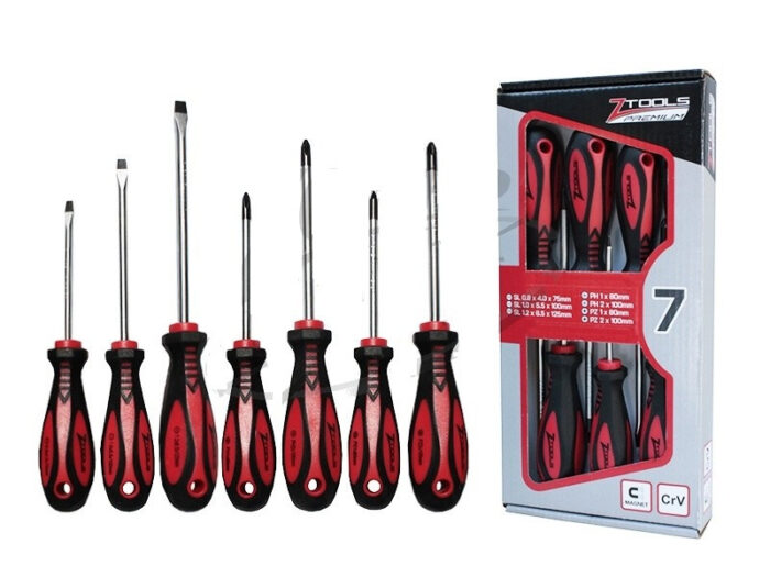Z-TOOLS Csavarhúzó készlet mágneses 7r. CrV - Image 1