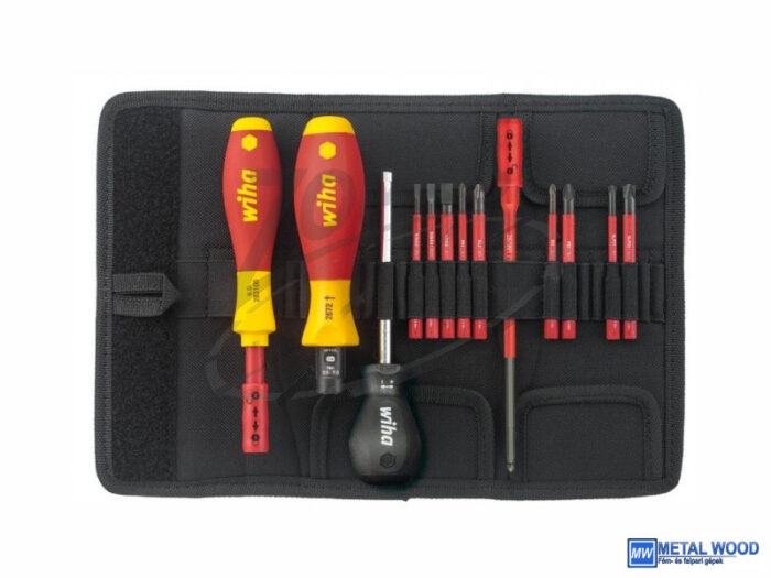 WIHA TorqueVario-S VDE nyomaték csavarhúzó készlet 13r. SL+PH+PZ+SL/PZ 0,8-5,0Nm 2872T13/No.40674 - Image 1