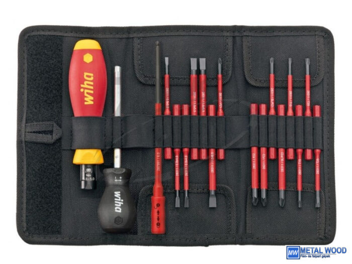WIHA TorqueVario-S VDE nyomaték csavarhúzó készlet 18r. SL+PH+PZ+SL/PZ+T 0,8-5Nm 2872T18/No.36791 - Image 1
