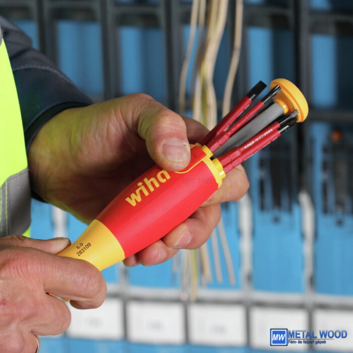 WIHA LiftUp electric VDE bittartó készlet 6r. SL+PH+SL/PZ - Image 4