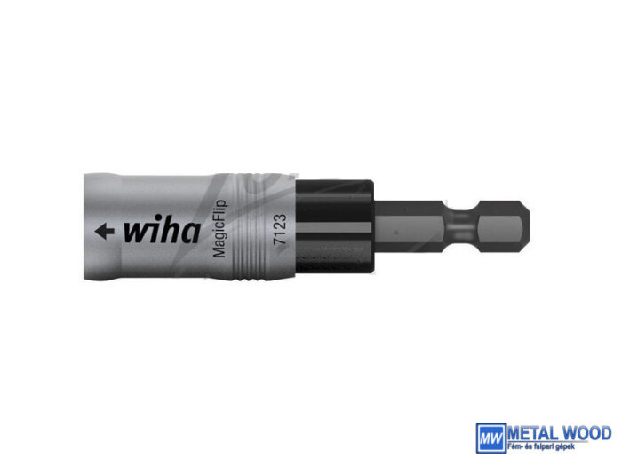 WIHA MagicFlip mágneses bitbefogó 1/4"x62 csúszó hüvelyes mágnesgyűrűvel - Image 1