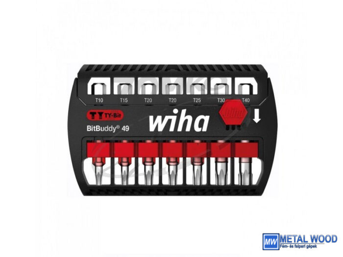 WIHA BitBuddy49 TY-bit készlet 7r. TORX T10-T40 SB7946TY505/No.42115 - Image 1