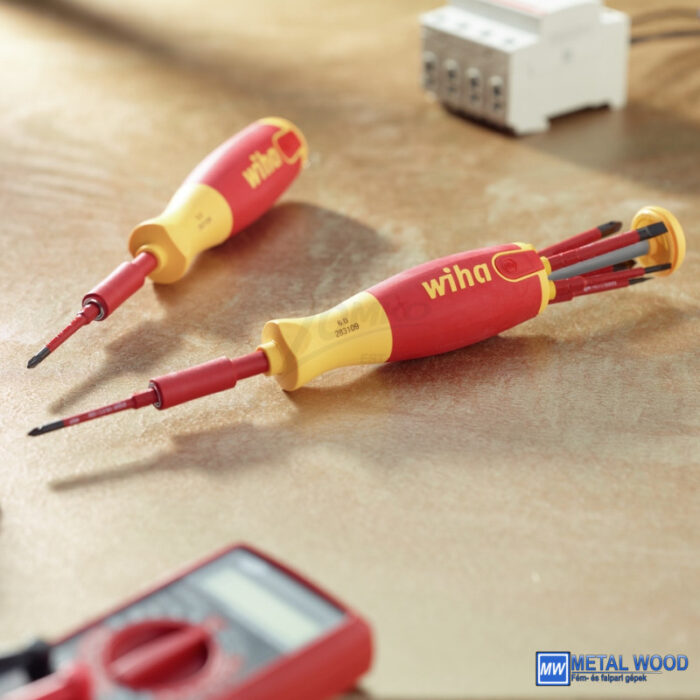 WIHA LiftUp electric VDE bittartó készlet 6r. SL+PZ+SL/PZ - Image 2