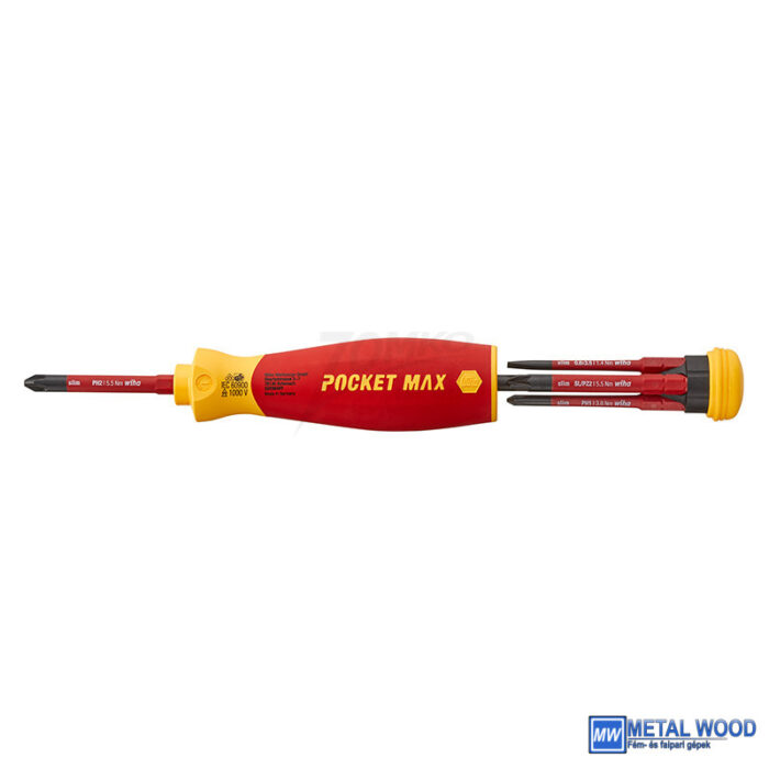 WIHA PocketMax electric VDE csavarhúzó és bittartó készlet 4r. - Image 2