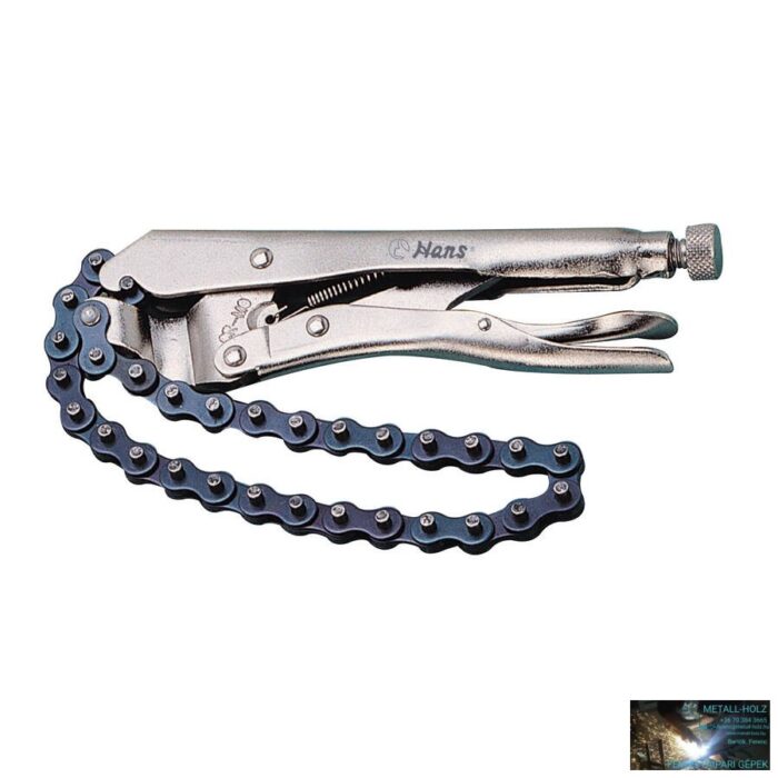 HANS önzáró láncos csőfogó 226mm 50-160mm 1814 - Image 1