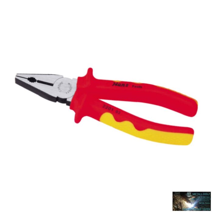 HANS szigetelt egyetemes fogó 180mm 1828-7 - Image 1