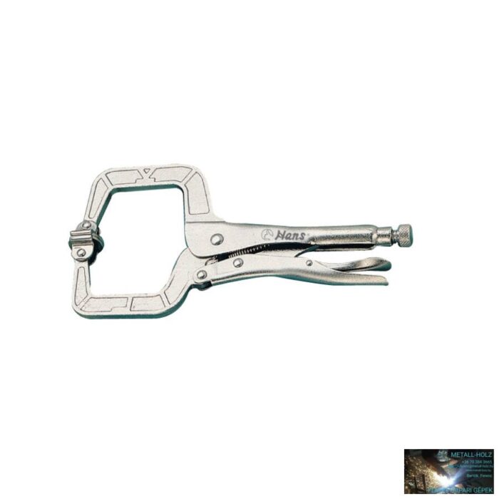 HANS önzáró C fogó, billenőpofás 440mm 1812-18 - Image 1