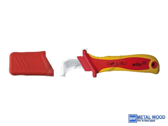 WIHA VDE kábelcsupaszító kés horgas 200mm 24678SB/No.36053 - Image 1