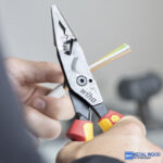 WIHA Industrial electric VDE 8-in-1 multifunkciós villanyszerelő fogó 225 Z13009/No.45705 - Image 2