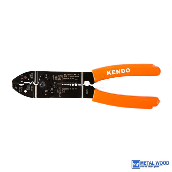 KENDO többcélú saruzó fogó 210mm 0,75-6,0mm2 No.11704 - Image 1