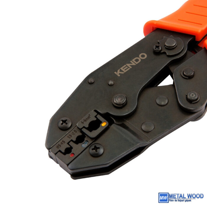 KENDO saruzó fogó szigetelt sarukhoz 235mm 0,5-6,0mm2 AWG 20-10 No.11706 - Image 2