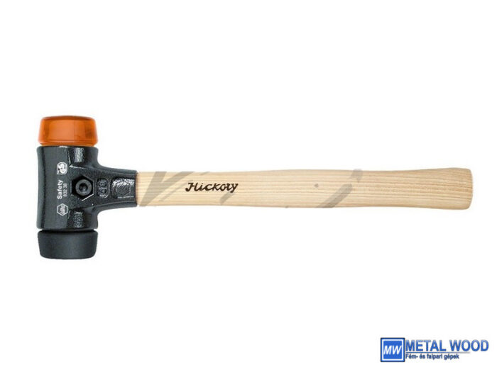 WIHA cserélhető műanyag/gumi fejes kalapács narancs/fekete 620g d40 832-38/No.26612 - Image 1